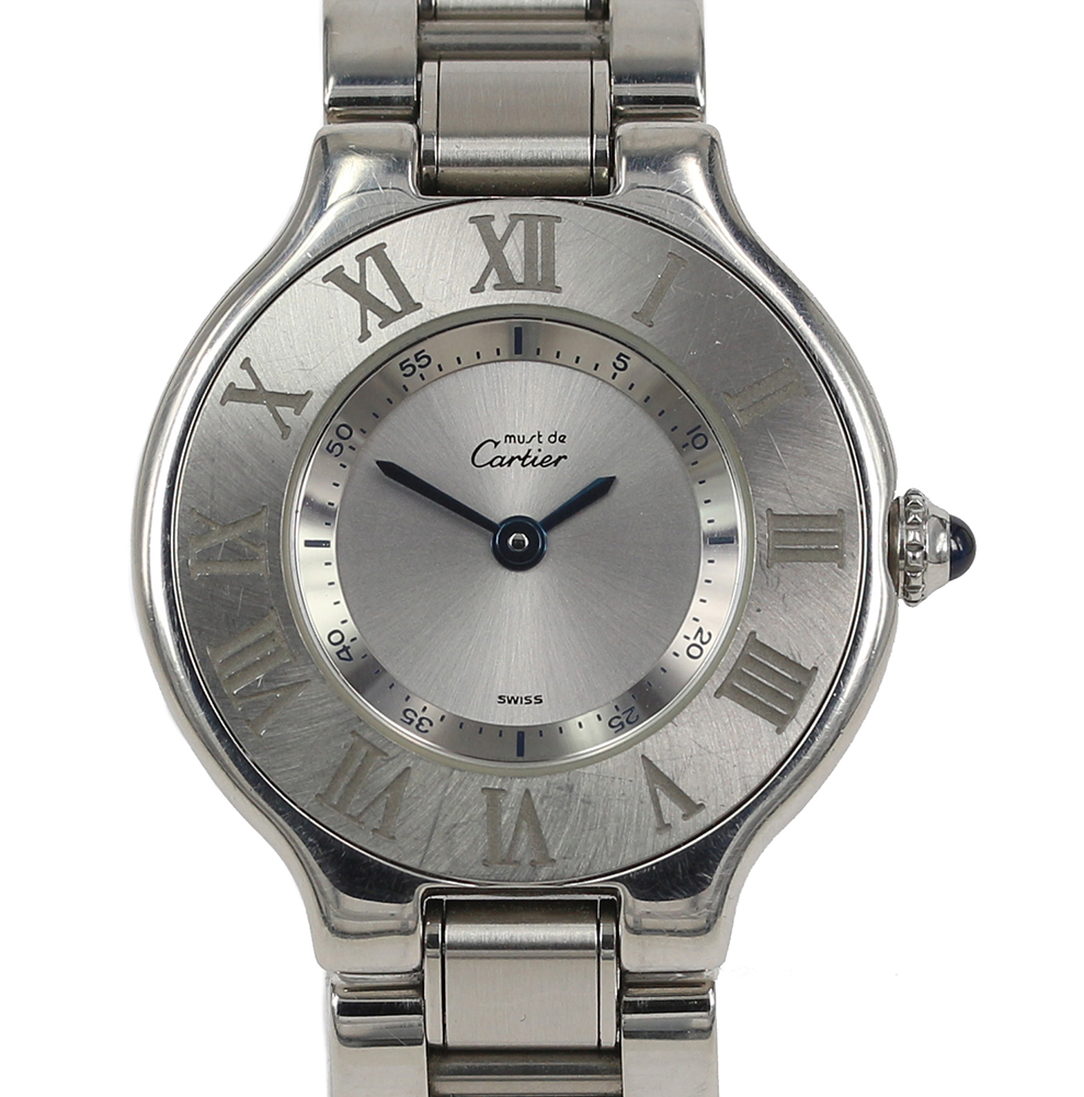 cartier 1990s women's must de watch