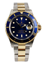 Oyster Perpetual Submariner on Steel and 18ct Gold Oyster Bracelet