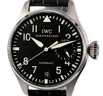 Big Pilot Steel case with IWC leather strap