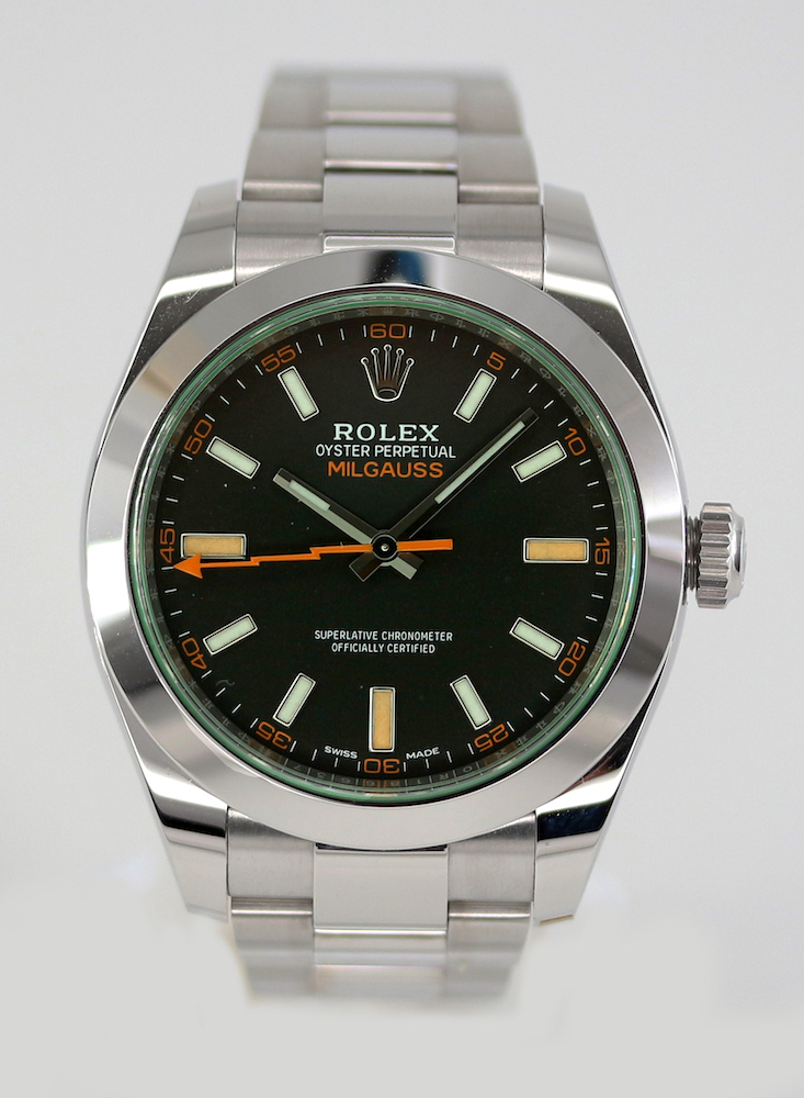 Rolex Milgauss Green Glass