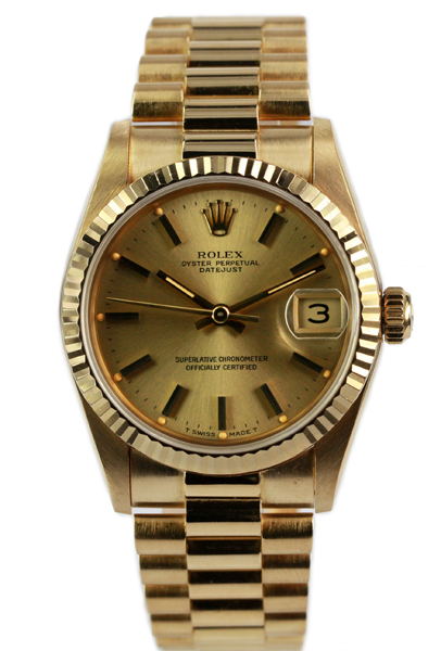 Rolex Ladies Mid Size Datejust