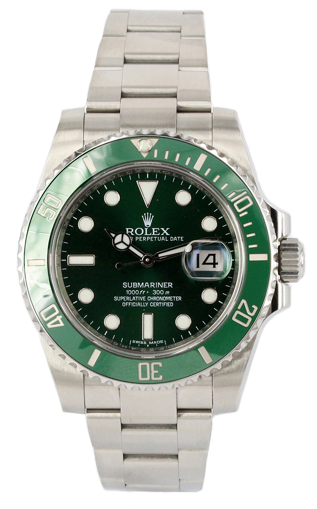 Rolex Submariner Date Green Bezel and Dail Anniversary