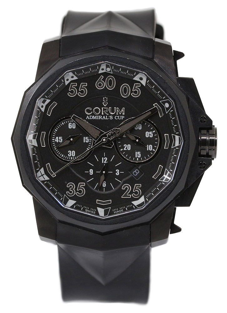 Corum Admirals Cup Black Hull 48