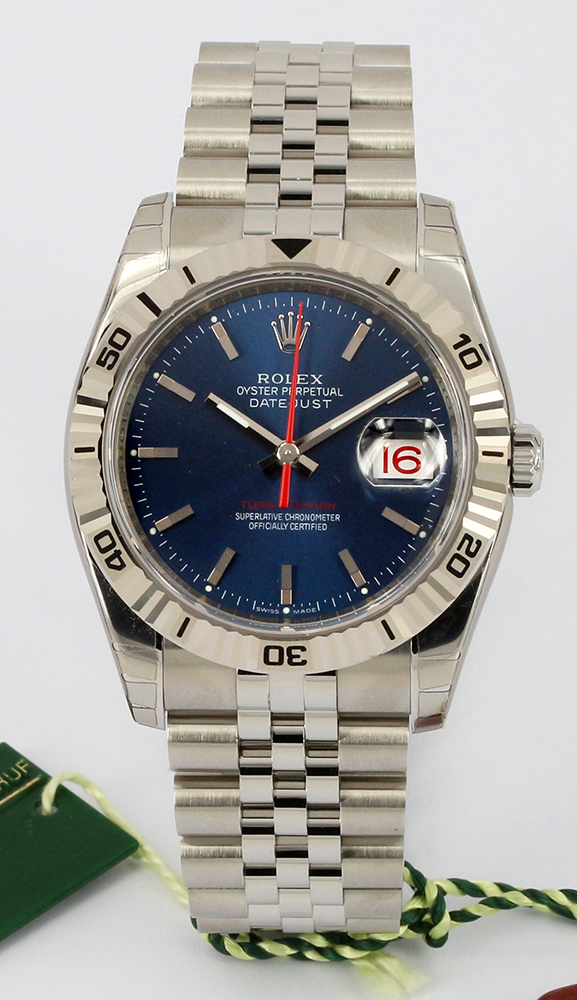 Rolex Turn-o-graph Thunderbird Blue