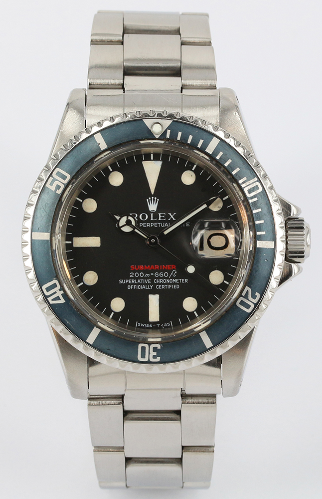 Rolex Vintage Red Submariner Date