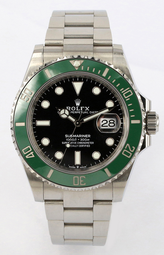 Rolex Submariner Date Green Bezel Anniversary