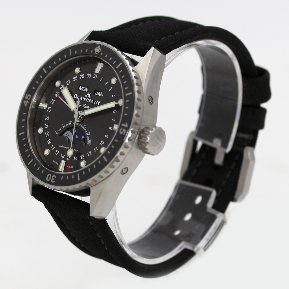 Blancpain Fifty Fathoms Bathyscaphe Quantième Complet Phases de Lune